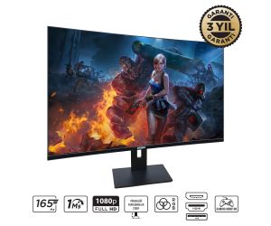 Gaming Curved SG-32165CRP 32 1ms 165Hz VA 1xDP FullHD Pivot Gaming Monitör