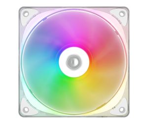 TF-12025-ARGB-Snow Reverse Adreslenebilir Led Işıklı Ters Mod Beyaz Fan (REVERSE FAN)